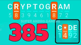 CRYPTOGRAM 385