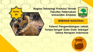 Webinar Nasional Bagian Teknologi Produksi Ternak Fakultas Peternakan Universitas Andalas Series #4