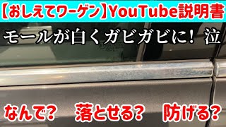 【おしえてワーゲンYouTube説明書】なぜだ！ドイツ車のメッキモールが白くなる謎