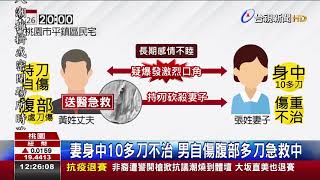 悲劇!夫妻不睦暴口角男持刀殺妻後自傷