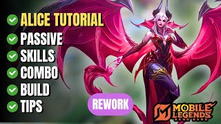 Alice Rework in Mobile Legends: Complete Guide – Skills, Combos, Builds & Tips!