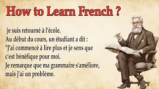 How to Learn French Skills | Learn French Easily with a Simple Story (A1-A2)