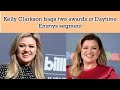 Kelly Clarkson bags two awards in Daytime Emmys segment