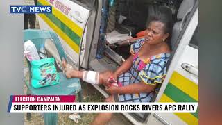 See Video: Supporters Injured As Explosion Rocks Rivers APC Rally
