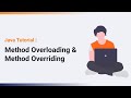 Method Overloading and Method Overriding in Java | OOP's Concept | Java Tutorial