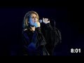 Céline Dion - INSANE Live Endings to 'Tous Les Blues Sont Écrits Pour Toi'!