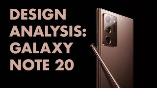 Samsung Galaxy Note 20: Industrial Design Analysis