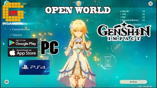 Genshin Impact: MMORPG Android/IOS/ PC/ PS4 - Gameplay