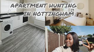 Apartment Hunting in Nottingham: 8 House tours in 48 hours !! with rent prices $$ and tips…