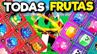 COMENDO TODAS AS FRUTAS DO BLOX FRUITS EM 2025