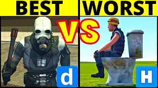 Best VS Worst Garry's Mod Ripoffs (Android Edition)