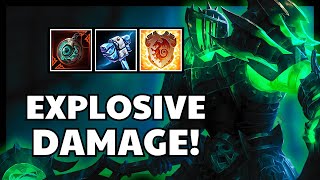 THE EXPLOSIVE BUILD! Hercules Bursts Down Enemies With Yellow Numbers (GM Ranked Joust)