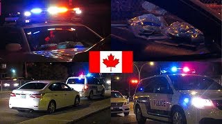 Pointe-Claire | Kitchen Knife \u0026 Drugs Found After Arrest of Ontario Driver by Montréal Police (SPVM)