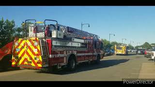 MAJOR Response to Water Rescue in South Boston