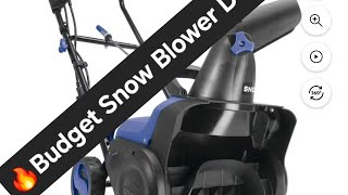 🔥Budget Snow Blower Deal