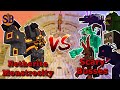 Netherite Monstrosity vs Scary Bosses and Mobs | Minecraft Mob Battle