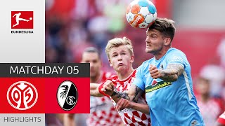 1. FSV Mainz 05 - SC Freiburg 0-0 | Highlights | Matchday 5 – Bundesliga 2021/22