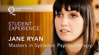 Masters Systemic Psychotherapy - Jane Ryan