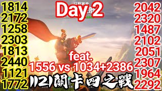 [萬國覺醒] 1121關卡四之戰（feat. 1556 vs 1034+2386）Day 2