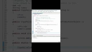 Copy Constructor (With Another Technique) In Java#javaprogramming #javaprogrammingtutorial#tutorial