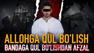 Allohga qul bo'lish bandaga qul bo'lishdan afzal | Ustoz Rashodxon qori #irshodtv