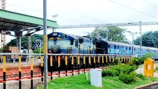 16571 Bidar - Yesvantpur Express arriving Yesvantpur Jn