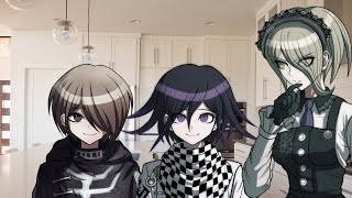 Kokichi and Kirumi meets their child || Danganronpa V3 meme ||