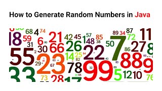 How To Generate Random Numbers in Java | Basic Java Programs