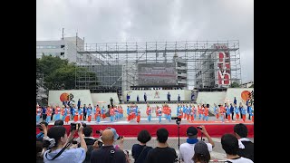 【4K】四国銀行｜ （第70回よさこい祭り中央公園会場）