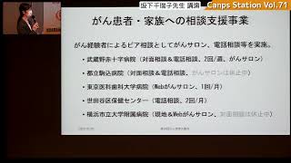 Canps Station Vol.71　坂下千瑞子先生講演　2023年10月29日（日）