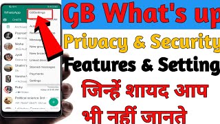 GB WhatsApp Privacy And Security Settings 2022 || GB WhatsApp Privacy Setting