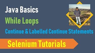 20E. Java Basics for Selenium - While Loops - Continue and Labelled Continue Statements