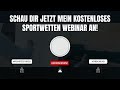 sportwetten meine Über 1 5 tore strategie