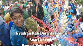 Nyadran Kali Deswita Kandri (part 4 - end): Prosesi Rebutan Sesaji