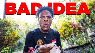 Speed returns to Indonesia.. (attacked by monkey)