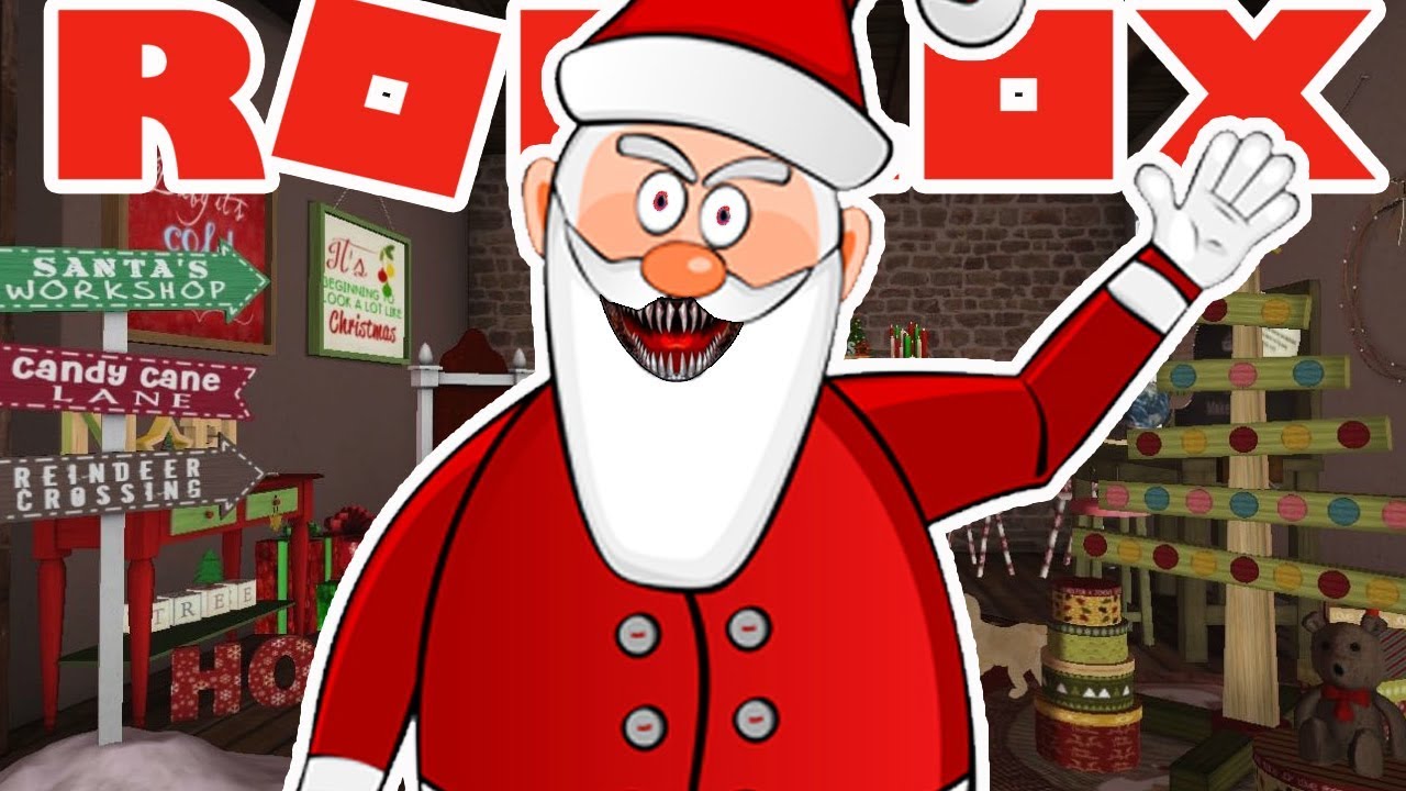 Roblox Escaping Santa Youtube