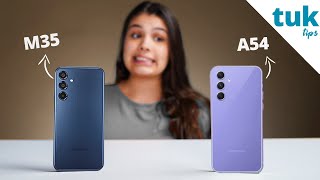 Galaxy M35 vs Galaxy A54 Qual é o melhor comprar em 2024?