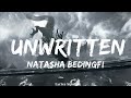 Natasha Bedingfield - Unwritten  || Music Luca