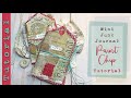 Tutorial for Mini Junk Journal House Made from Paint Chips