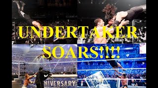 The Undertakers Top Rope Dives!