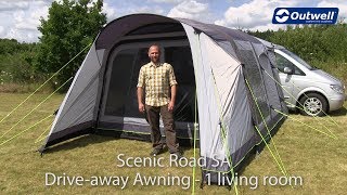 Scenic Road Drive Away Air Awning | Innovative Family Camping