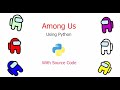 Draw Among us  character using python