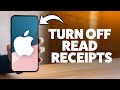 How To Turn Off Read Receipts On iPhone - 2026 Step-By-Step Tutorial