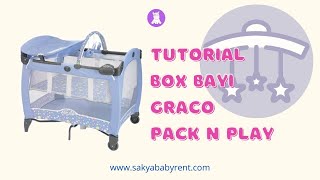 0813-5128-4224 Tutorial Box Bayi Graco Pack N Play Contour Sewa Peralatan Bayi Bogor