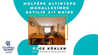 Maltepe Altıntepe Mahallesinde Satılık 2+1 Daire