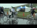 北海道ママチャリ耐久リレー2012 レース開始　mama cyari racing in hokkaido