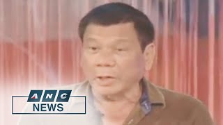 Duterte says his jet ski promise a 'pure joke' that 'stupid' people believed | ANC