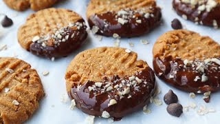 Easy \u0026 Healthy Dessert in 5 Minutes! Super Easy, Crunchy Cookies melt in your mouth! VERY DELICIOUS!