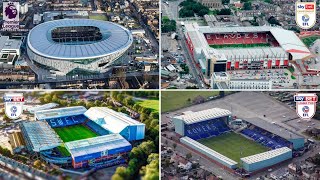 All 92 English Football League Stadiums 2022/23 in Order of Capacity