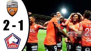 Lorient vs Lille 2-1 All Goals & Highlights 02/10/2022 HD